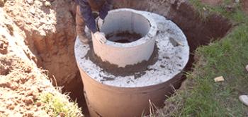 Размери на бетонни пръстени за канализация, цени.Практическо изпълнение