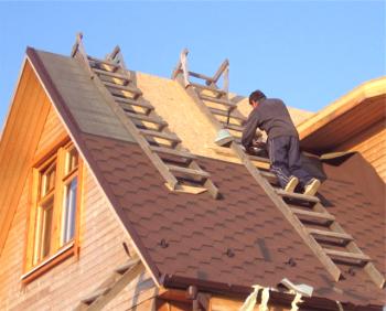 Mehka streha - naprava, tehnologija zlaganja in stroški dela