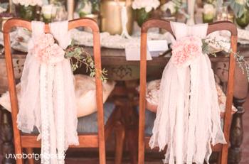 La boda de estilo chabby es elegante: desde el diseño de interiores hasta el atuendo.
