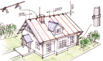Protección contra rayos de una casa particular: instrucción y dispositivo