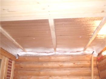 Parna izolacija stropa v kopeli - pomemben dejavnik pri izolaciji