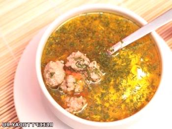 Recept: juha z mesnimi kroglicami in vermicelli