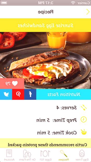 Aplikacija za jajce ljubitelje Egg Timer App