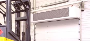 Toplotne zavese za skladišče: klasifikacija in izračun opreme