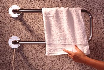 Calentador eléctrico de toallas: ¿Qué es mejor elegir para el equipo de baño?