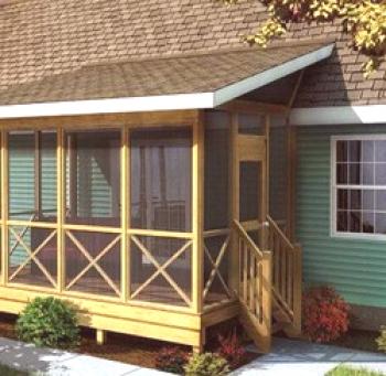 Veranda v hišo z lastnimi rokami: projekti, fotografije, kako pritrditi verando na leseno hišo