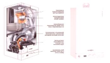 Caldera de calefacción de dos circuitos: precio, encuadernación y esquema de conexión (foto, video)