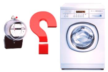 Moč pralnega stroja - koliko porabi?