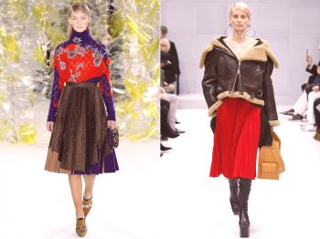 Faldas de moda otoño-invierno 2016-2017: patrones, telas, estampados