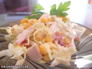 Recept: Salata z rakovci in zelje