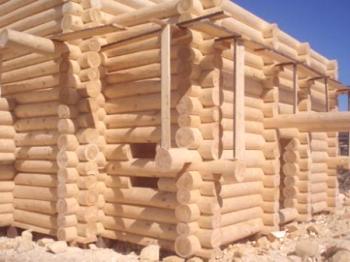 Edificios de la cabaña de troncos - inconvenientes y ventajas.Características del ecologista