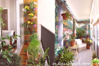 10 ideas de cómo organizar un jardín de invierno en un apartamento, en un balcón o en una logia.