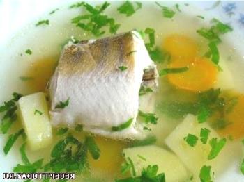 Receta: Sopa De Pescado Con Abadejo