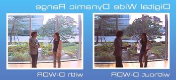 Tecnología DWDR - Calidad de imagen en iluminación desigual