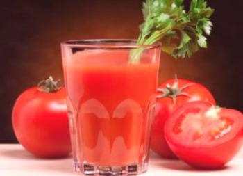 Jugo de tomate: bueno y malo
