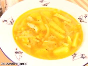 Receta: Sopa De Pollo Con Fideos