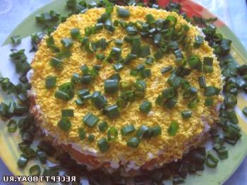 Рецепта: Класическа салата от мимоза