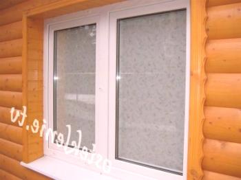 Kako namestiti plastična (PVC) okna v leseno hišo?
