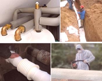 Cómo aislar las tuberías de calefacción con sus propias manos: la elección e instalación del aislamiento térmico de las tuberías