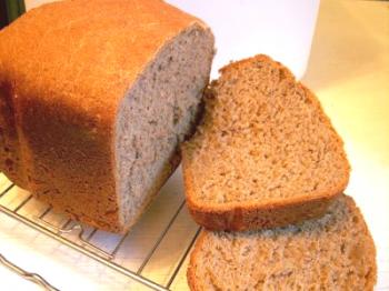 Receta: Pan de centeno en la panadería.